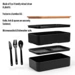 Custom Wheat Straw Bento Box - 4
