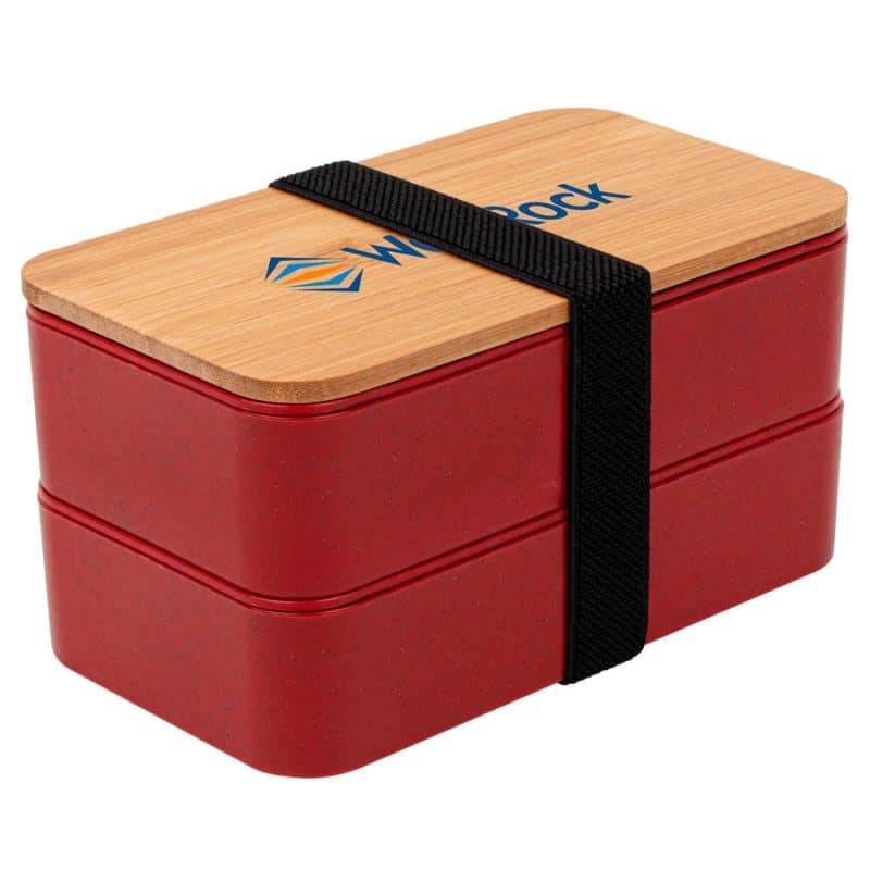 Custom Wheat Straw Bento Box - 8