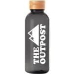 Custom Access Rpet Bottle W Bamboo Lid 20 Oz - 1