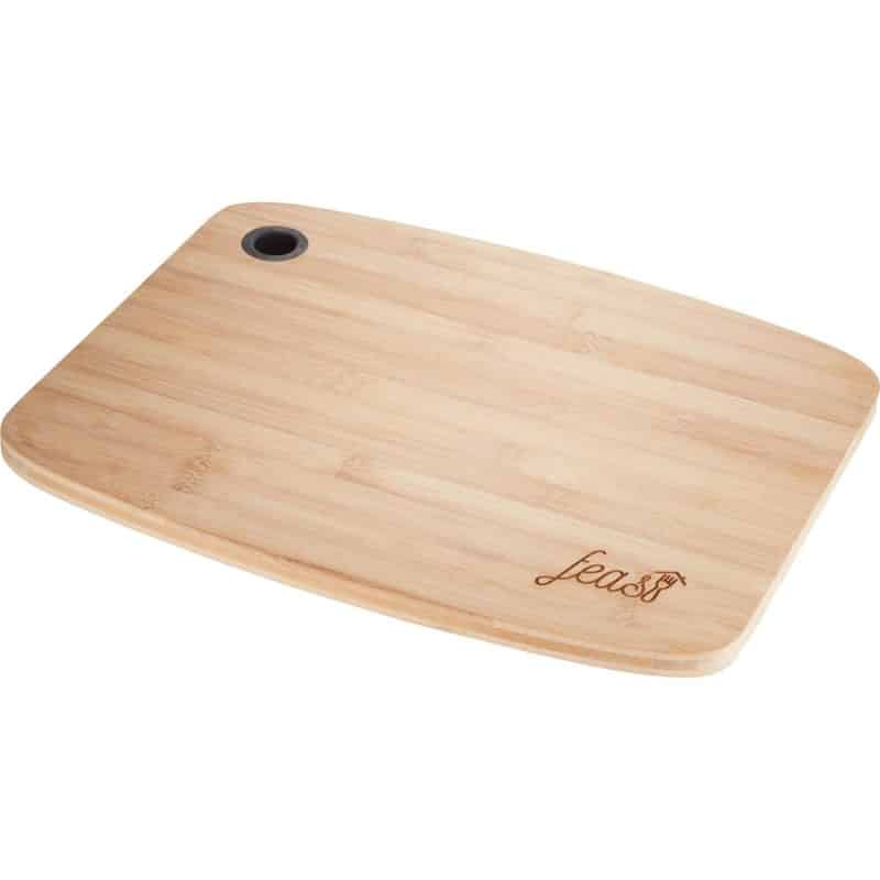 Custom Bamboo Large Cutting Board with Silicone Grip - 4