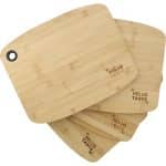 Custom Bamboo Large Cutting Board with Silicone Grip - 5