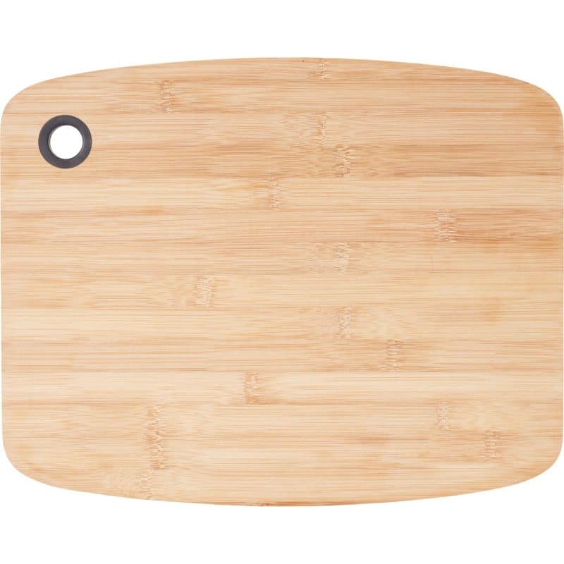 Custom Bamboo Large Cutting Board with Silicone Grip - 7