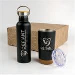 Custom Cork And Bamboo Drinkware Set - 1
