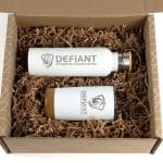 Custom Cork And Bamboo Drinkware Set - 4