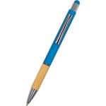 Custom Saratoga Bamboo Grip Stylus Pen - 1