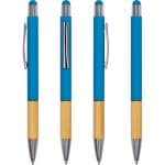 Custom Saratoga Bamboo Grip Stylus Pen - 7