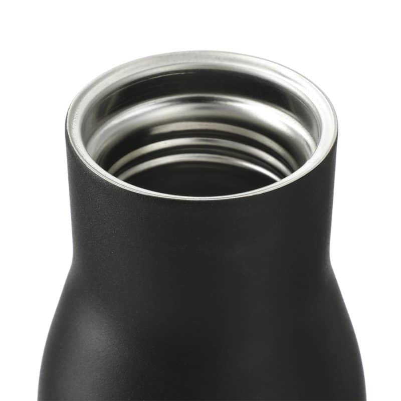Custom Shaco Copper Vac Bottle w/ FSC® 100% Bamboo Cap 17oz - 6