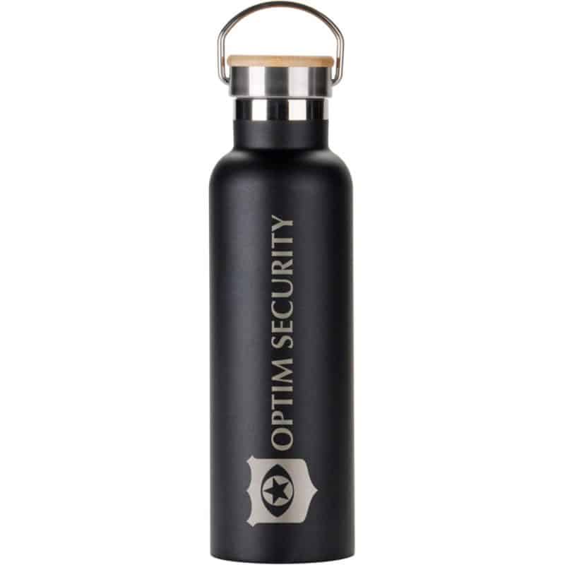 Custom Spirit Powder Coated Stainless Water Bottle 20 Oz