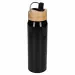 Custom Billy 26oz Eco-Friendly Aluminum Bottle W/ FSC® 100% Bamboo Lid - 4