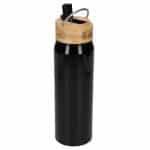 Custom Billy 26oz Eco-Friendly Aluminum Bottle W/ FSC® 100% Bamboo Lid - 6