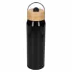 Custom Billy 26oz Eco-Friendly Aluminum Bottle W/ FSC® 100% Bamboo Lid - 9