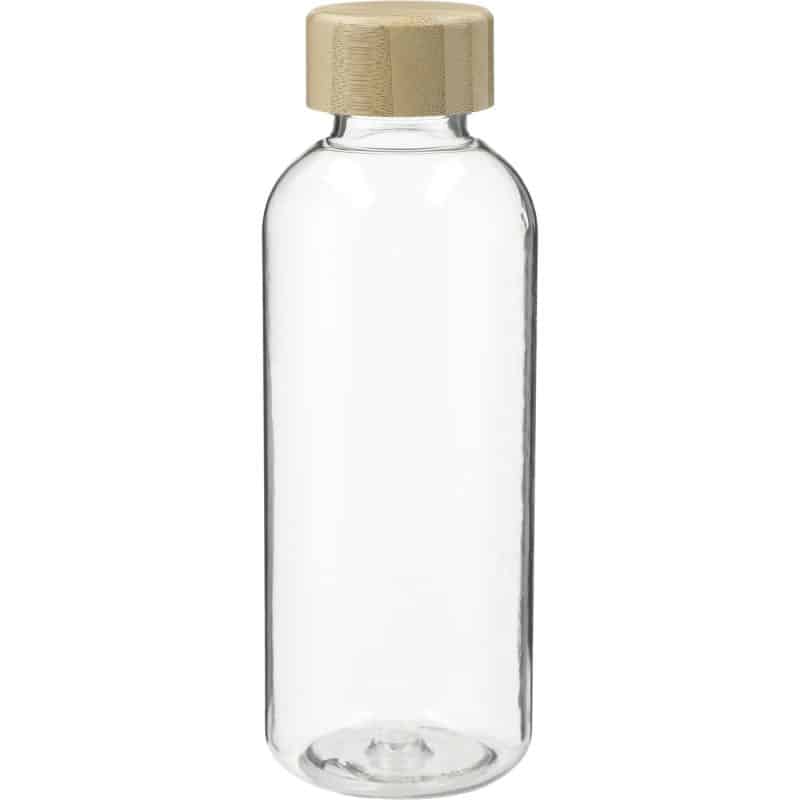 Custom Sona 22oz rPET Reusable Bottle w/ FSC® 100% Bamboo Lid - 4