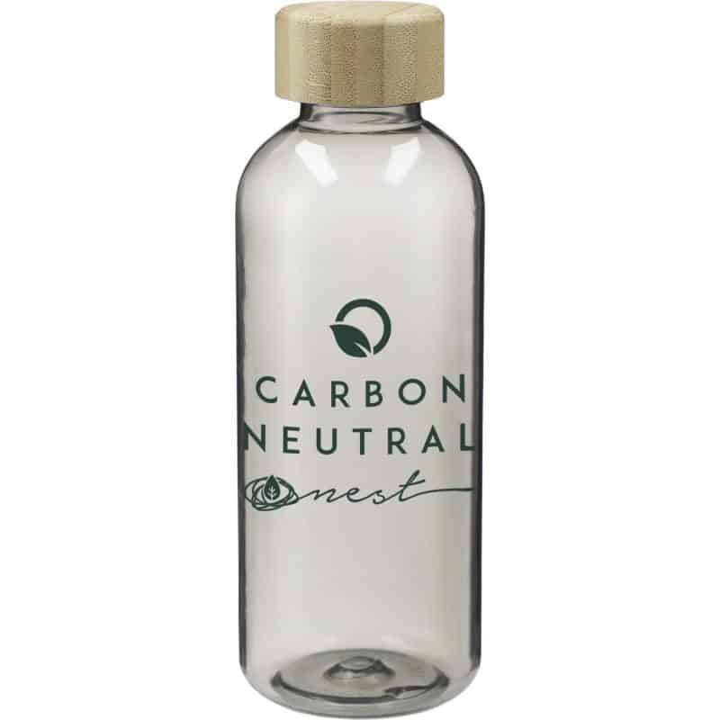 Custom Sona 22oz rPET Reusable Bottle w/ FSC® 100% Bamboo Lid - 7