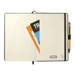 Custom 3.5'' x 5.5'' FSC® Mix Pocket Bound Journal Set - 3
