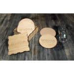 Custom 4" Wooden Coaster Box - 3
