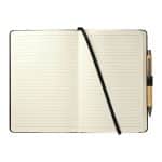 Custom 5.5'' x 8.5'' Cactus Leather Bound Journal Set - 2