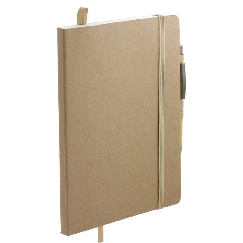 Custom 5.5'' x 8.5'' FSC® Mix Stone Bound Journal Set - 9