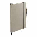 Custom 5.5'' x 8.5'' Recycled Cotton Bound Journal Set - 3
