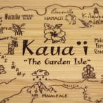 Custom A Slice of Life Kauai Serving & Cutting Board