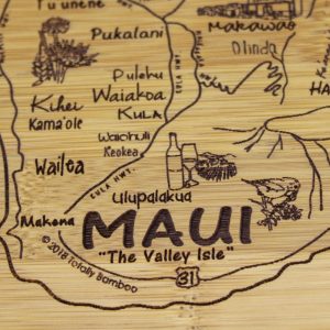 Custom A Slice of Life Maui Serving & Cutting Board