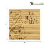 Custom Alabama Puzzle Coaster Set - 5