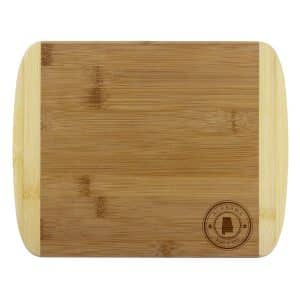 Custom Alabama State Stamp 2-Tone 11" Cutting Board
