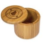 Custom Alaska State Stamp Salt Box