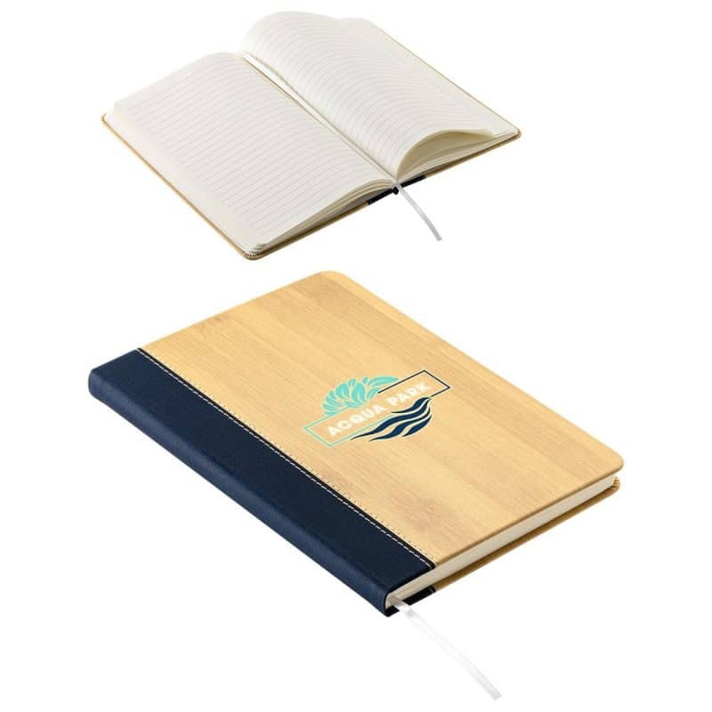 Custom Anji Faux Bamboo Hardcover Journal