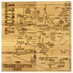 Custom Arizona Puzzle Coaster Set - 1