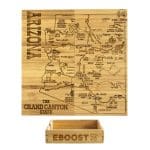 Custom Arizona Puzzle Coaster Set