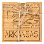 Custom Arkansas Puzzle Coaster Set - 2