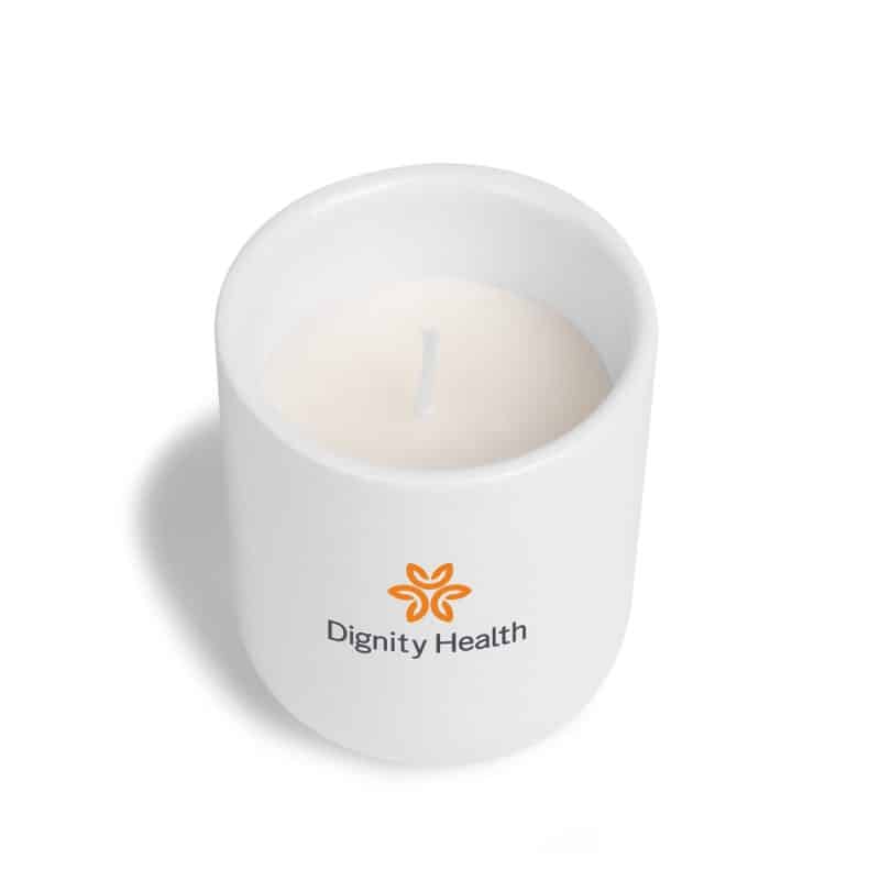 Custom AromaHaven Ceramic Soy Candle - 4