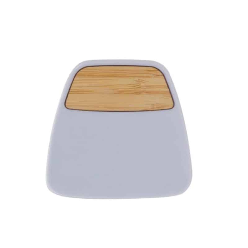 Custom Bamboo Accent Magnet Clip - 5