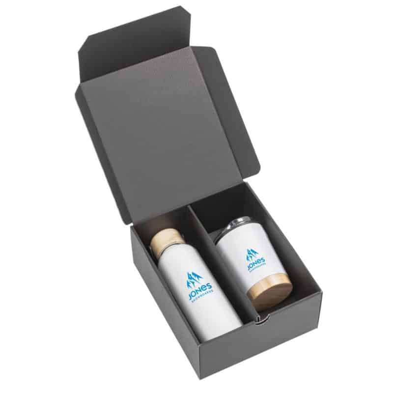 Custom Bambus Bottle & Tumbler Gift Set - 6