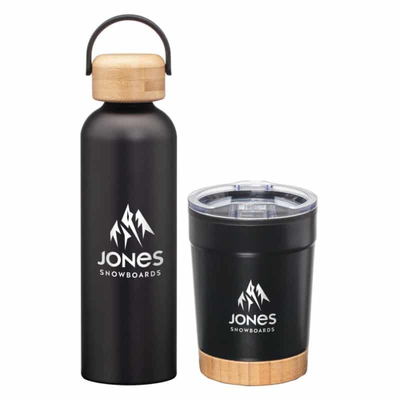 Custom Bambus Bottle & Tumbler Gift Set