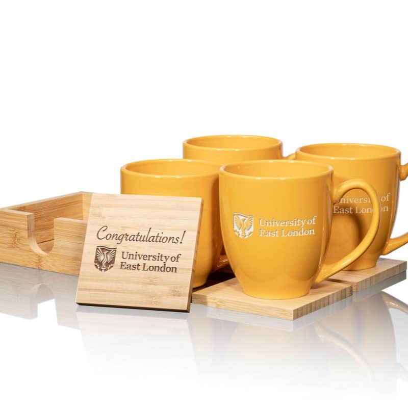 Custom Bistro Mug & Coaster Set - 7