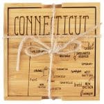 Custom Connecticut Puzzle Coaster Set - 2