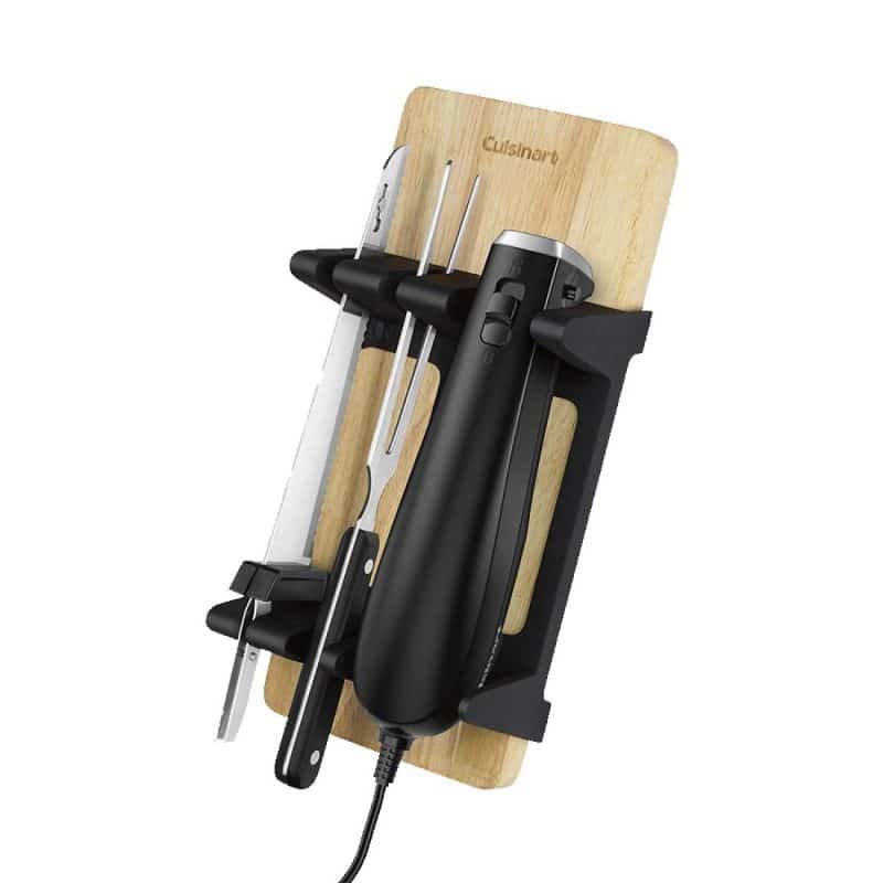 Custom Cuisinart Electric Knife Set with Cutting Board