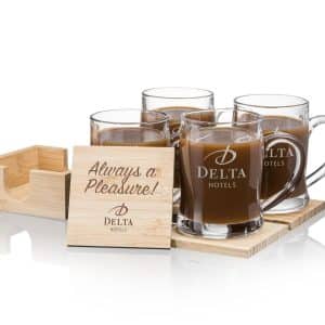 Custom Darien Mug & Coaster Set