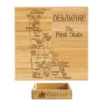 Custom Delaware Puzzle Coaster Set
