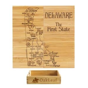 Custom Delaware Puzzle Coaster Set