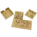 Custom Georgia Puzzle Coaster Set - 1