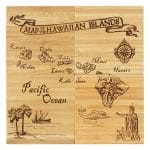 Custom Hawaii Puzzle Coaster Set - 2