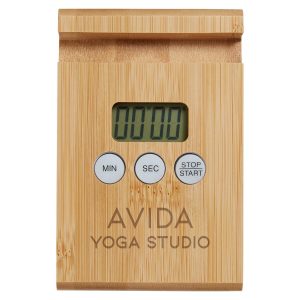 Custom Home & Table Bamboo Timer & Stand
