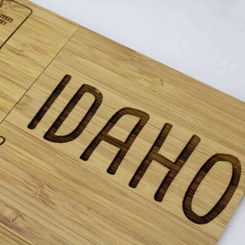 Custom Idaho Puzzle Coaster Set - 3