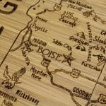 Custom Idaho Puzzle Coaster Set - 5