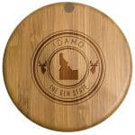 Custom Idaho State Stamp Salt Box - 1