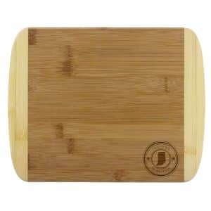 Custom Indiana State Stamp 2-Tone 11" Cutting Board