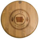 Custom Iowa State Stamp Salt Box - 1