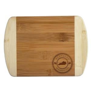 Custom Kentucky State Stamp 2-Tone Bar Board